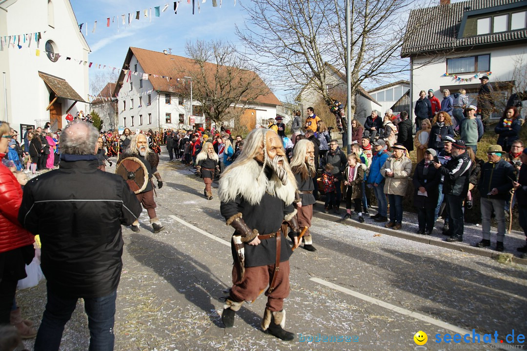 Jubilaeumsumzug - Kuh-Muh: Liggersdorf - Bodensee, 16.02.2020