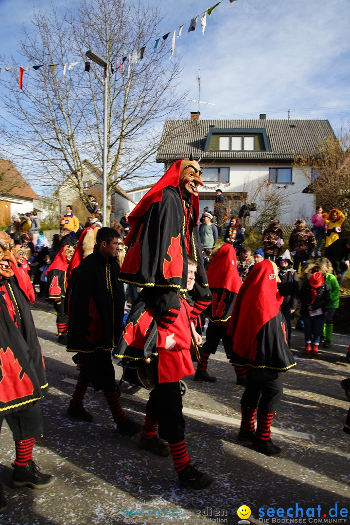 Jubilaeumsumzug - Kuh-Muh: Liggersdorf - Bodensee, 16.02.2020