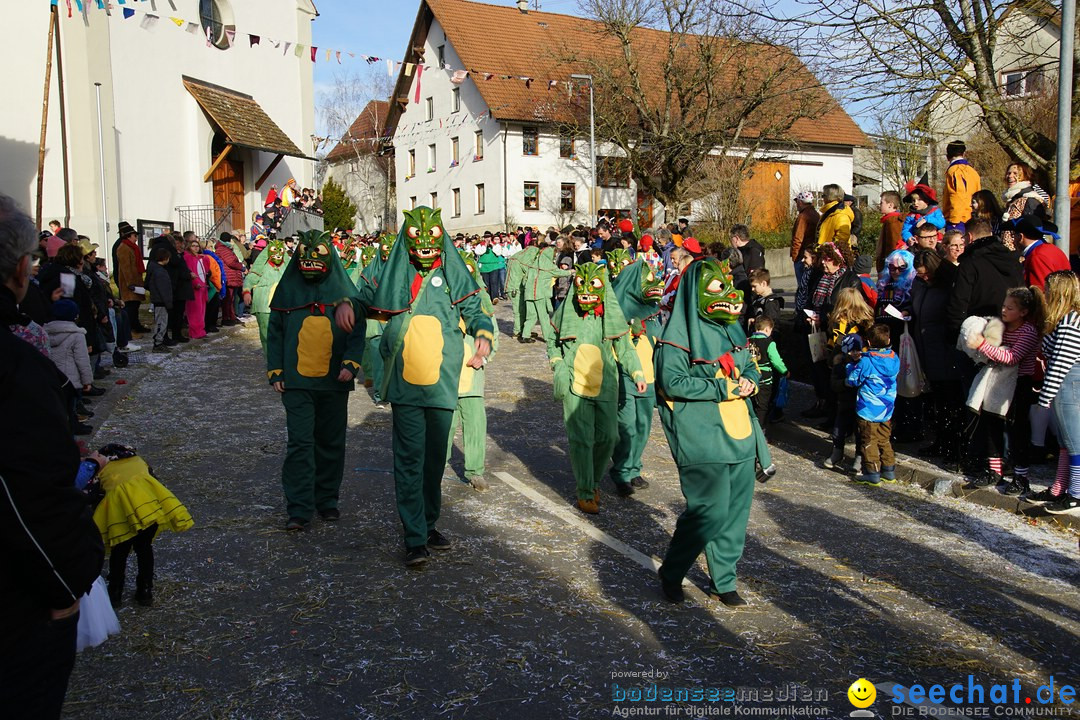 Jubilaeumsumzug - Kuh-Muh: Liggersdorf - Bodensee, 16.02.2020