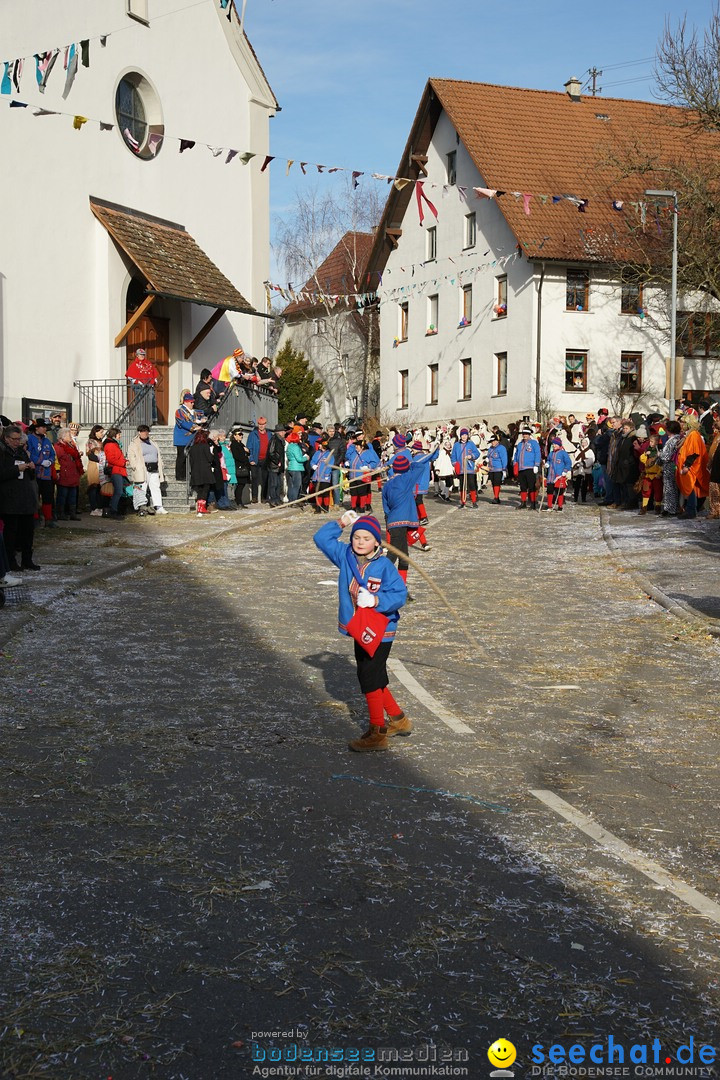 Jubilaeumsumzug - Kuh-Muh: Liggersdorf - Bodensee, 16.02.2020