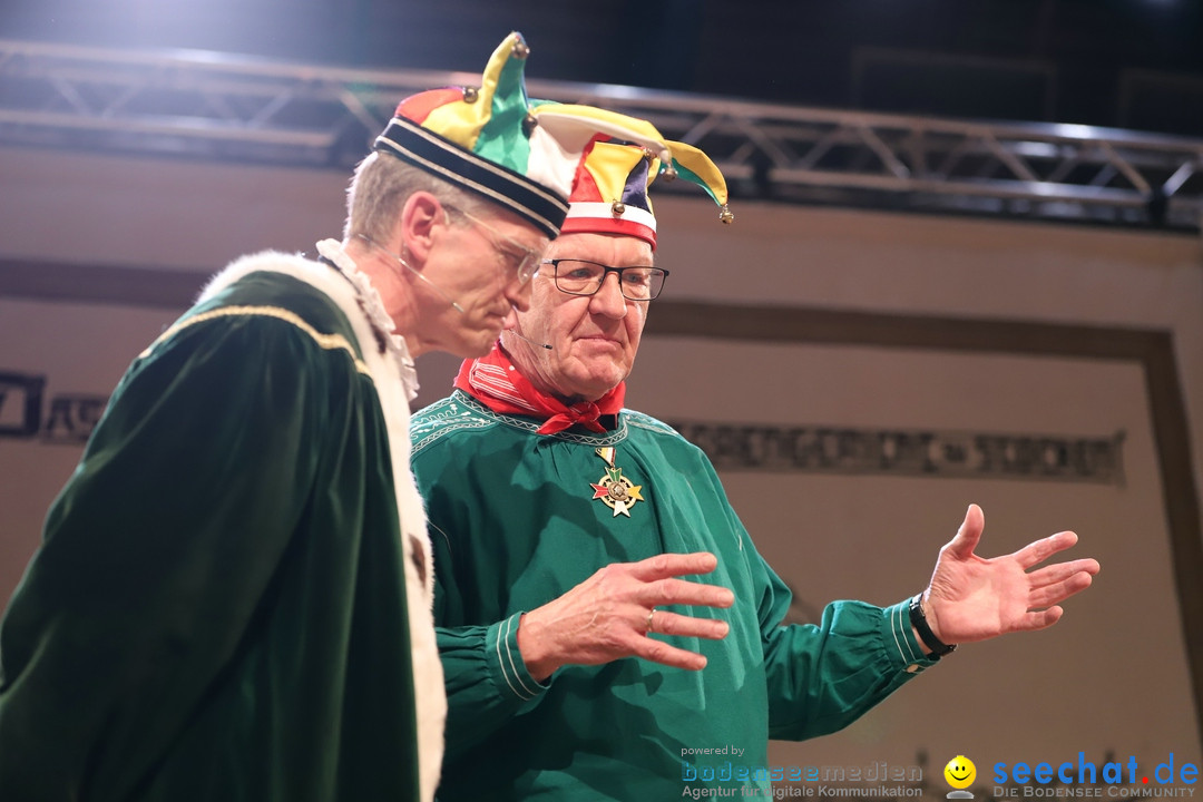 Narrengericht: Cem Oezdemir - Winfried Kretschmann: Stockach, 20.02.2020