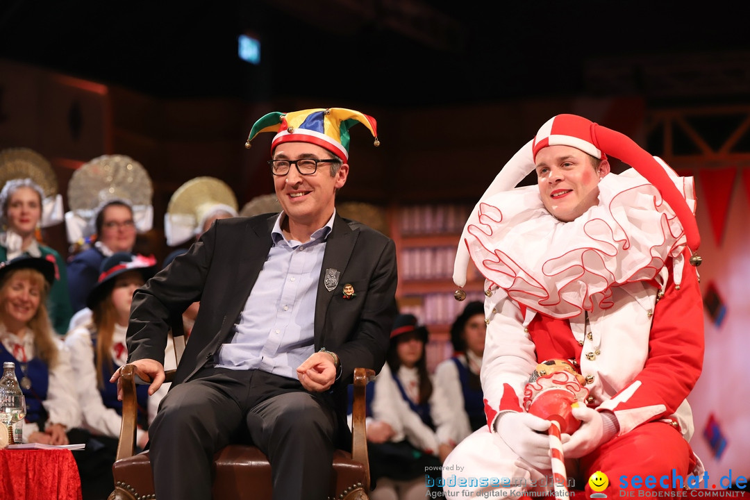 Narrengericht: Cem Oezdemir - Winfried Kretschmann: Stockach, 20.02.2020