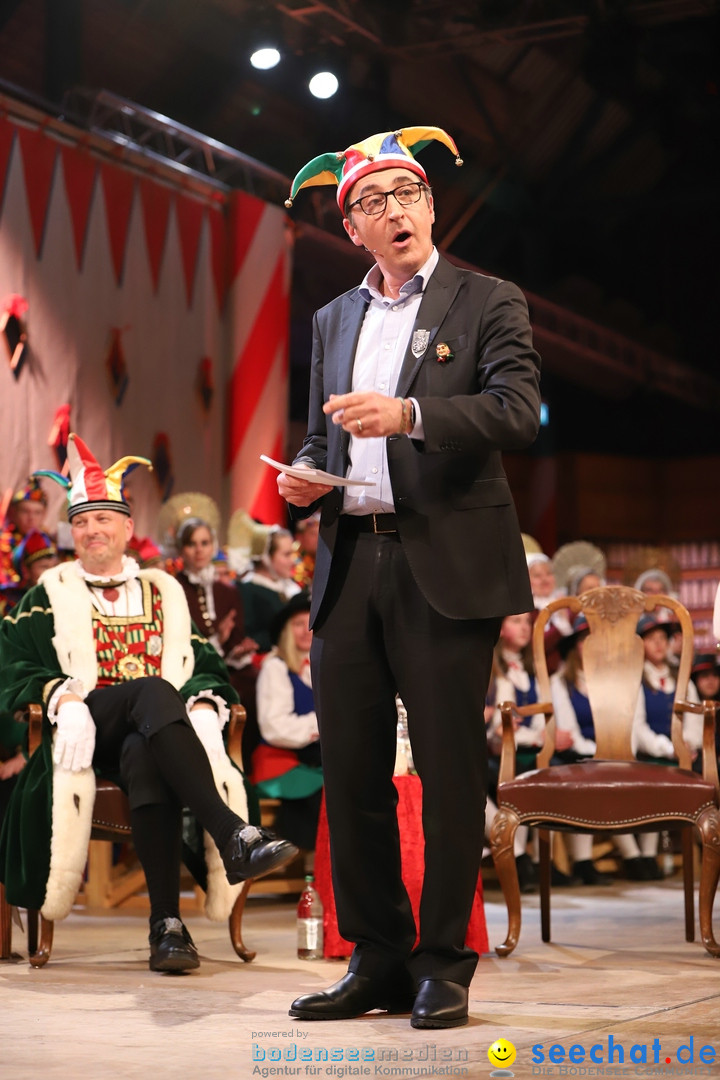 Narrengericht: Cem Oezdemir - Winfried Kretschmann: Stockach, 20.02.2020