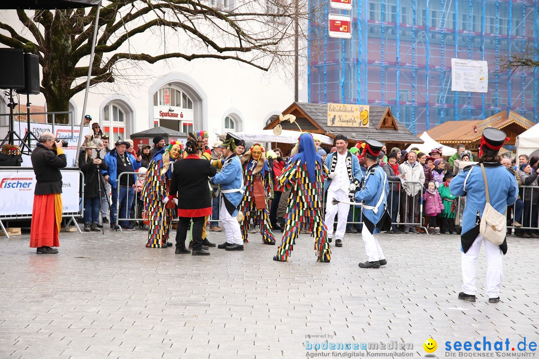 Narrensprung am Rosenmontag - Fasnet: Ravensburg, 24.02.2020