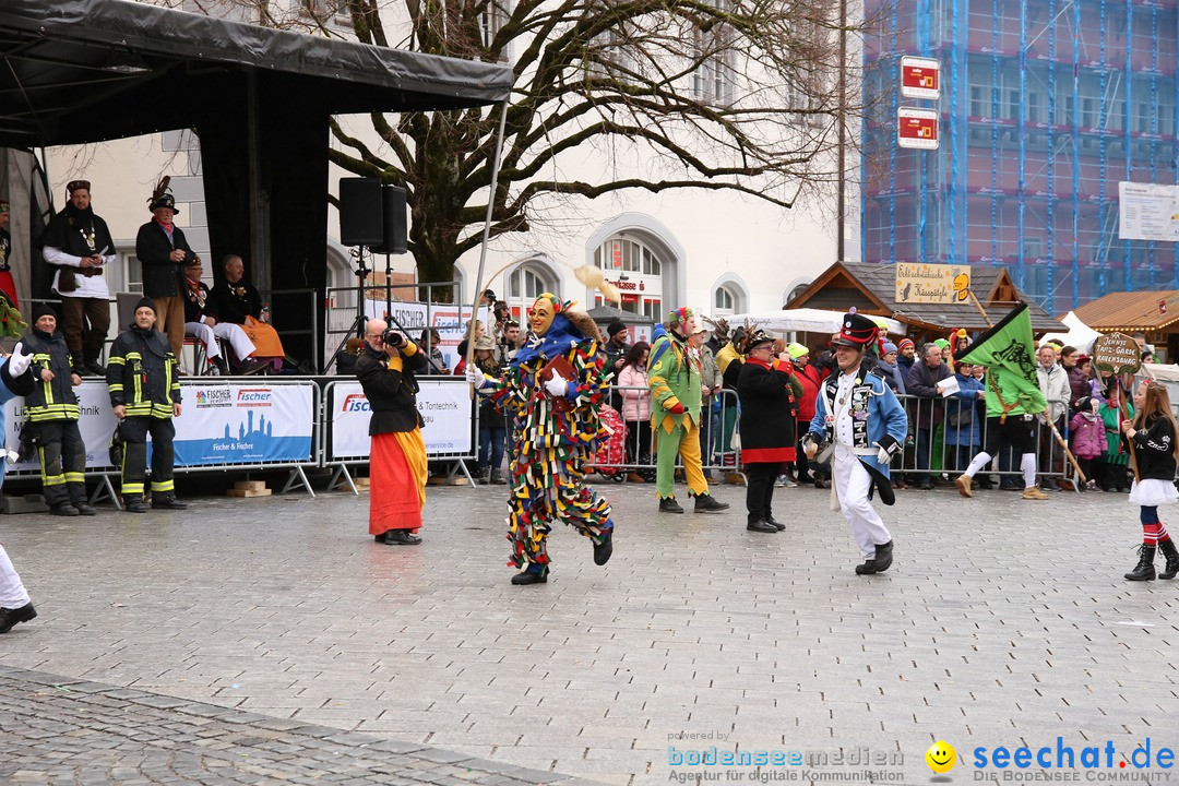 Narrensprung am Rosenmontag - Fasnet: Ravensburg, 24.02.2020