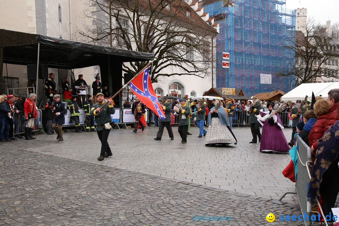 Narrensprung am Rosenmontag - Fasnet: Ravensburg, 24.02.2020