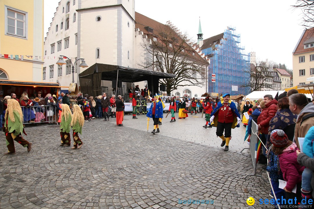 Narrensprung am Rosenmontag - Fasnet: Ravensburg, 24.02.2020