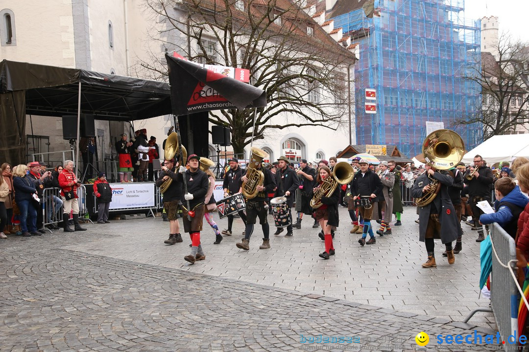 Narrensprung am Rosenmontag - Fasnet: Ravensburg, 24.02.2020