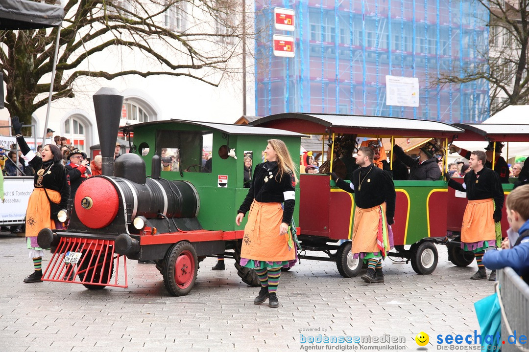 Narrensprung am Rosenmontag - Fasnet: Ravensburg, 24.02.2020