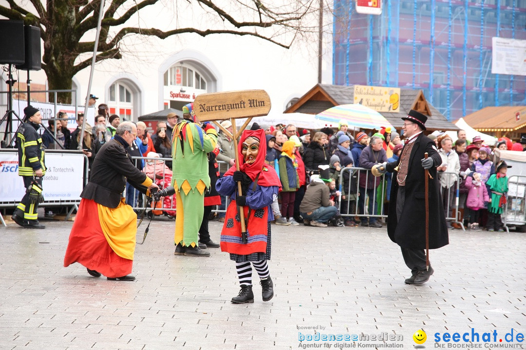 Narrensprung am Rosenmontag - Fasnet: Ravensburg, 24.02.2020