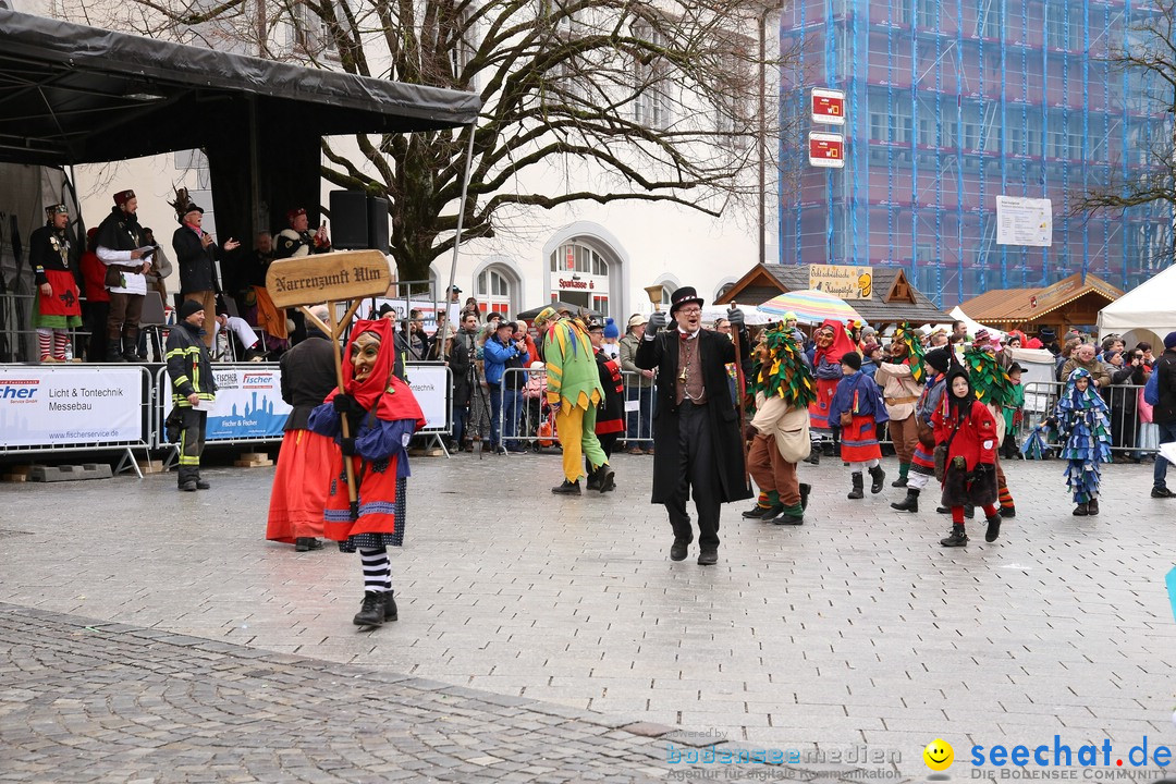 Narrensprung am Rosenmontag - Fasnet: Ravensburg, 24.02.2020