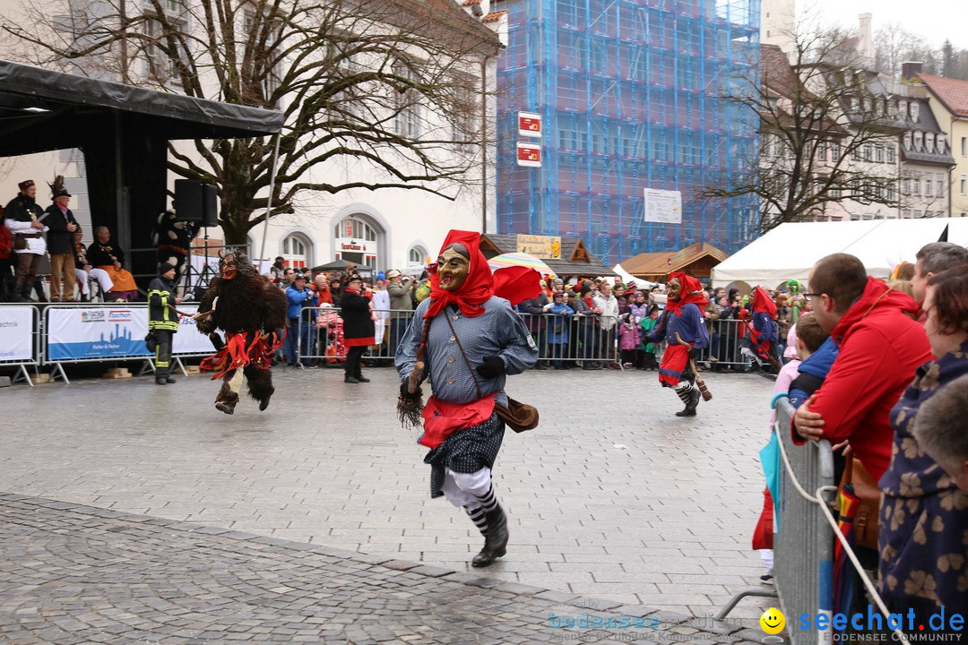 Narrensprung am Rosenmontag - Fasnet: Ravensburg, 24.02.2020