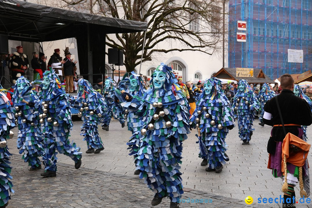 Narrensprung am Rosenmontag - Fasnet: Ravensburg, 24.02.2020