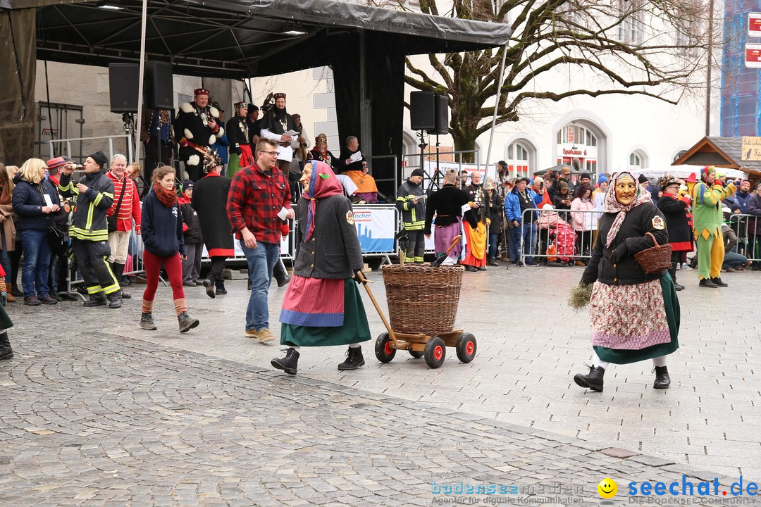 Narrensprung am Rosenmontag - Fasnet: Ravensburg, 24.02.2020