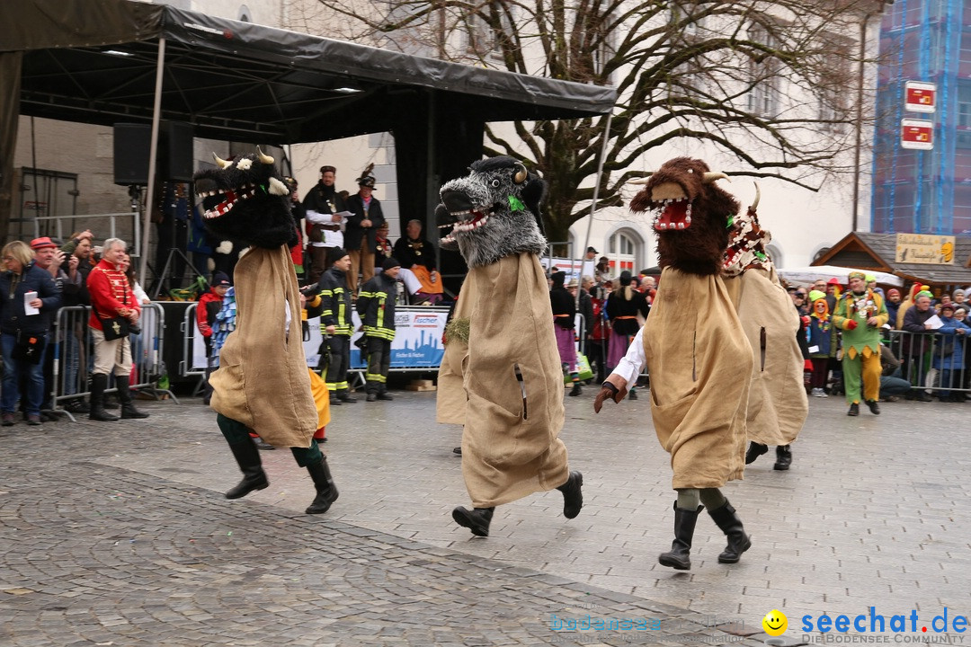 Narrensprung am Rosenmontag - Fasnet: Ravensburg, 24.02.2020