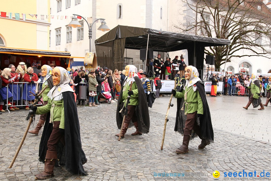 Narrensprung am Rosenmontag - Fasnet: Ravensburg, 24.02.2020