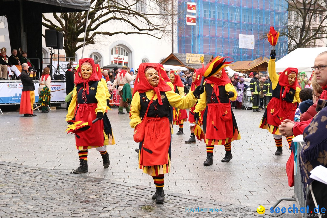 Narrensprung am Rosenmontag - Fasnet: Ravensburg, 24.02.2020