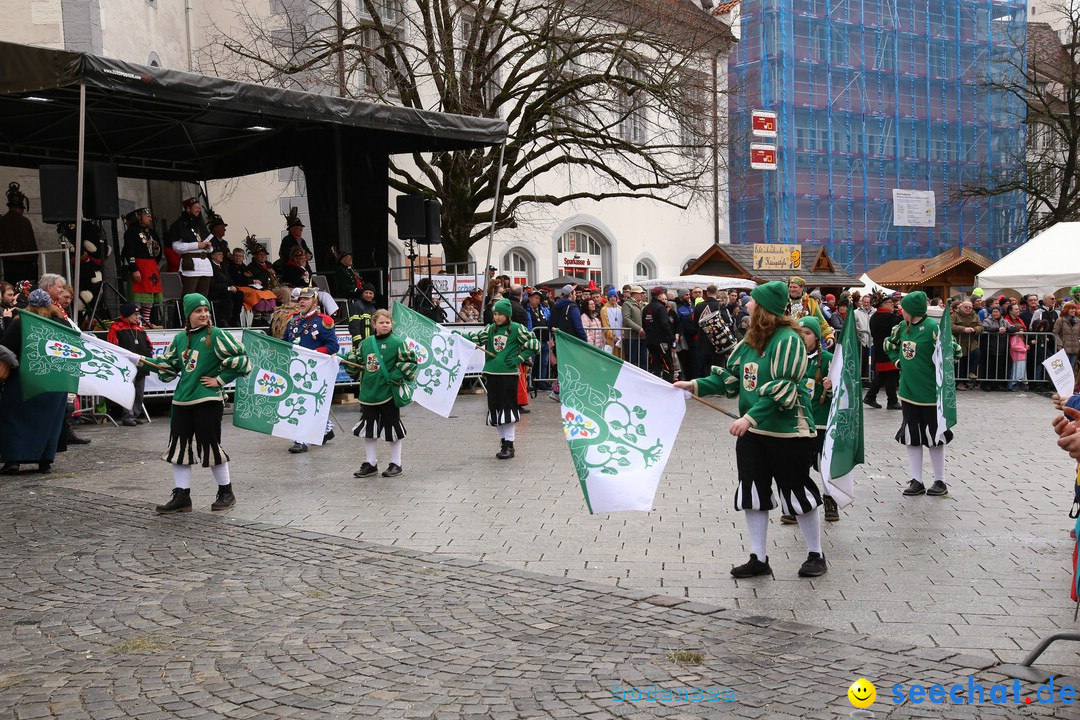 Narrensprung am Rosenmontag - Fasnet: Ravensburg, 24.02.2020