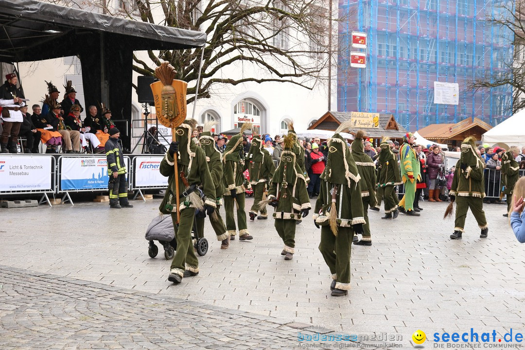 Narrensprung am Rosenmontag - Fasnet: Ravensburg, 24.02.2020