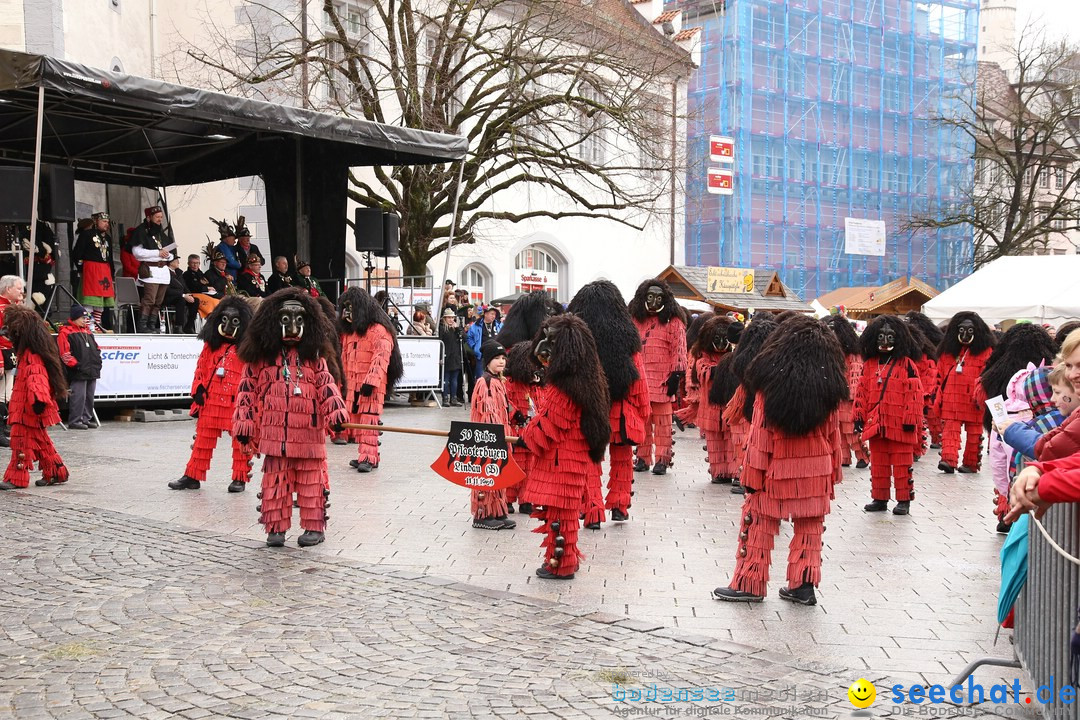 Narrensprung am Rosenmontag - Fasnet: Ravensburg, 24.02.2020