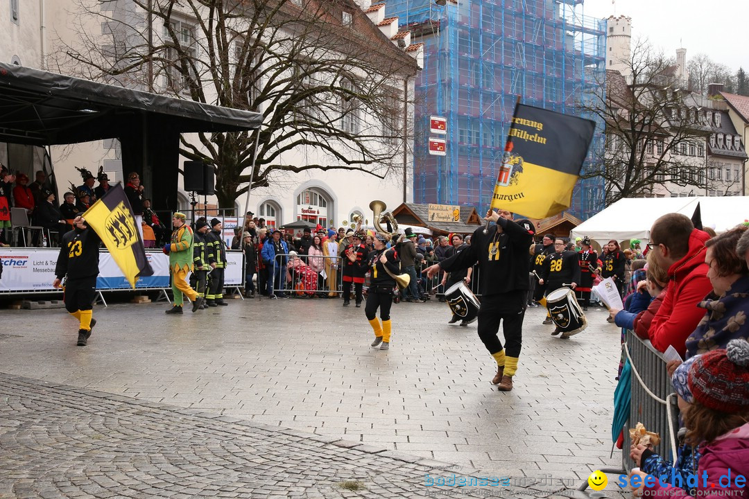 Narrensprung am Rosenmontag - Fasnet: Ravensburg, 24.02.2020