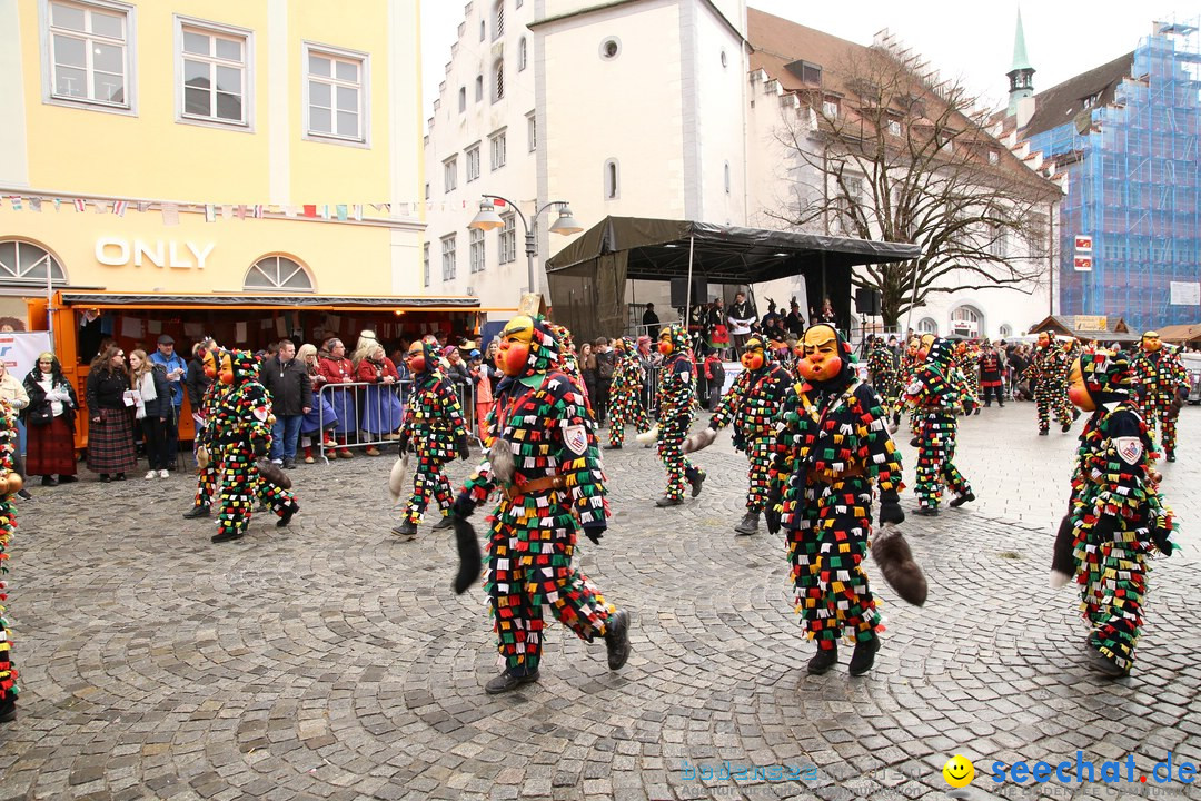 Narrensprung am Rosenmontag - Fasnet: Ravensburg, 24.02.2020