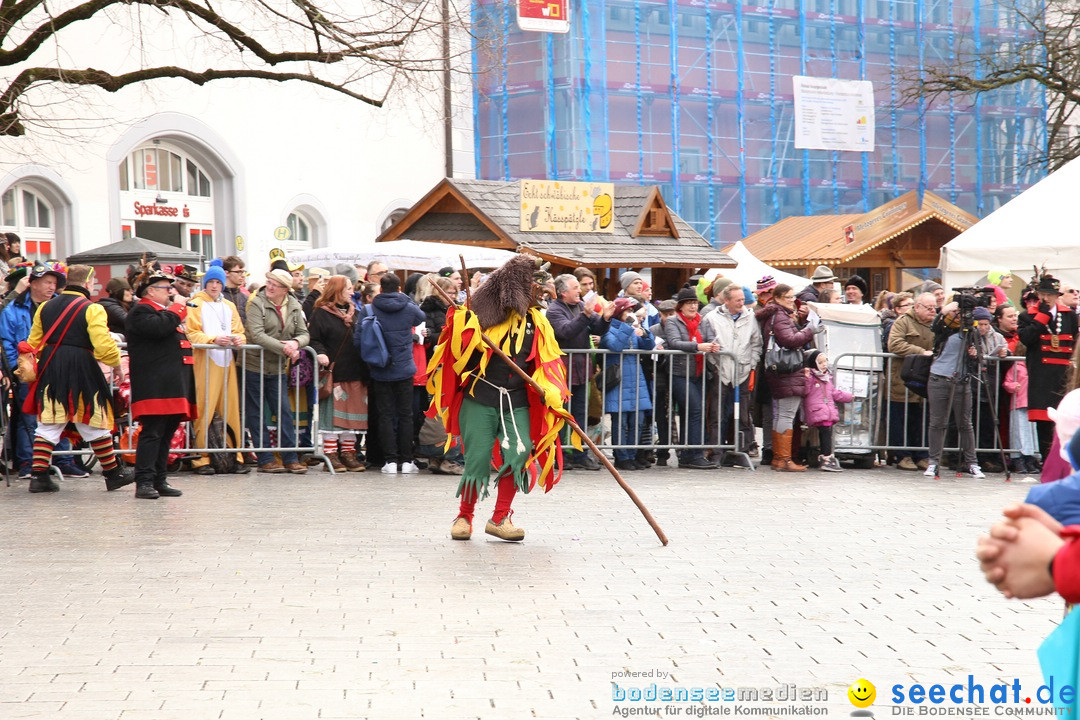 Narrensprung am Rosenmontag - Fasnet: Ravensburg, 24.02.2020