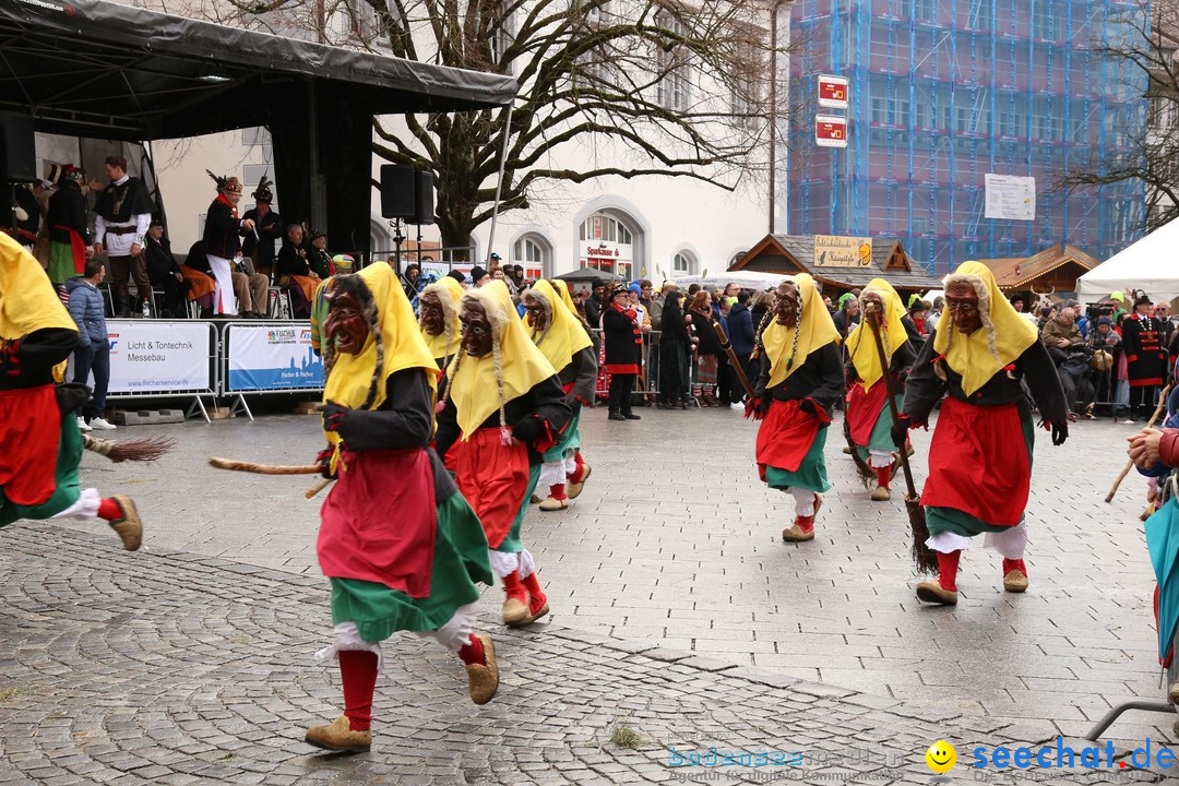 Narrensprung am Rosenmontag - Fasnet: Ravensburg, 24.02.2020