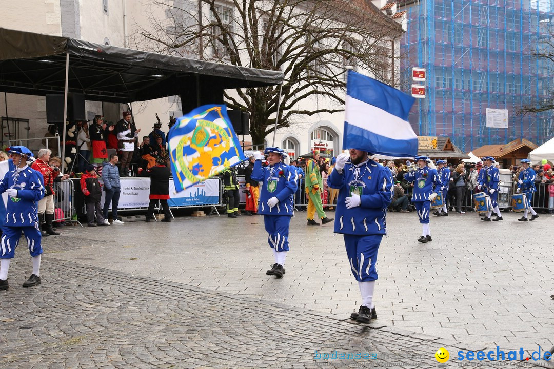 Narrensprung am Rosenmontag - Fasnet: Ravensburg, 24.02.2020