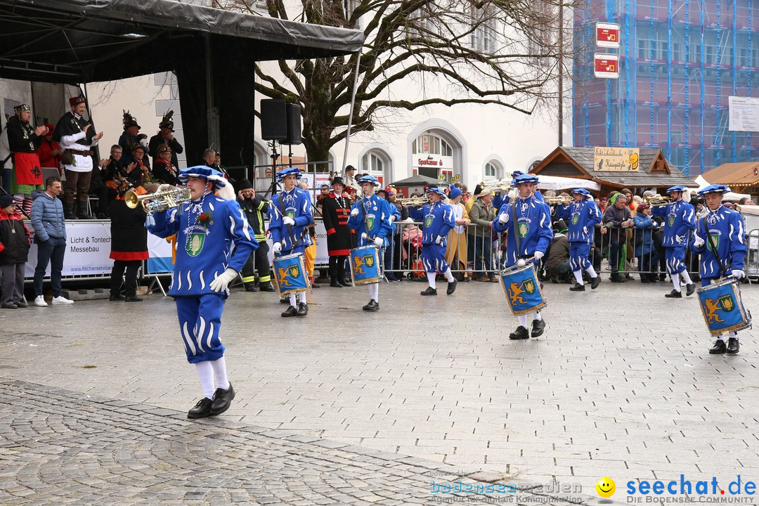 Narrensprung am Rosenmontag - Fasnet: Ravensburg, 24.02.2020