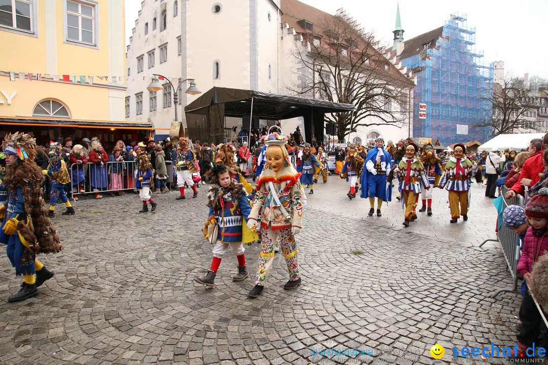 Narrensprung am Rosenmontag - Fasnet: Ravensburg, 24.02.2020