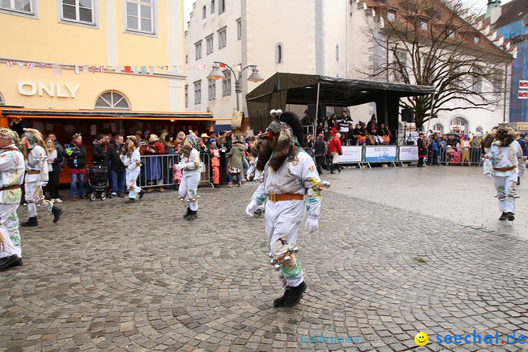 Narrensprung am Rosenmontag - Fasnet: Ravensburg, 24.02.2020