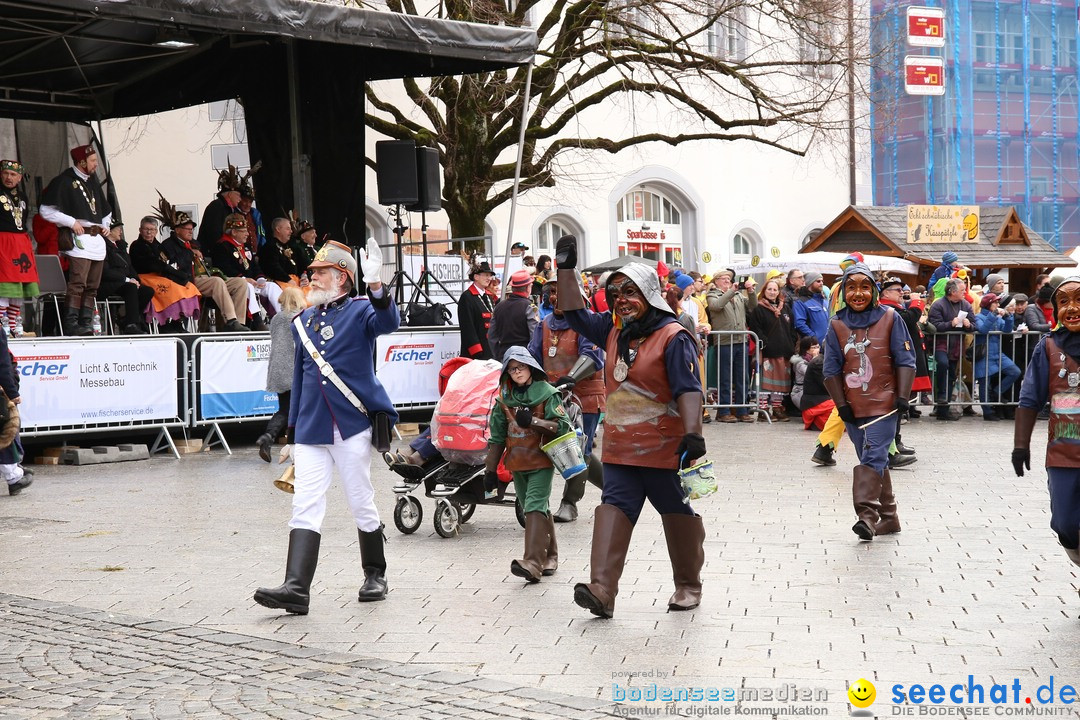 Narrensprung am Rosenmontag - Fasnet: Ravensburg, 24.02.2020