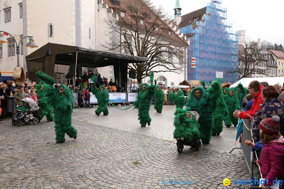 Narrensprung am Rosenmontag - Fasnet: Ravensburg, 24.02.2020