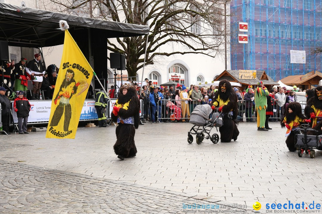 Narrensprung am Rosenmontag - Fasnet: Ravensburg, 24.02.2020