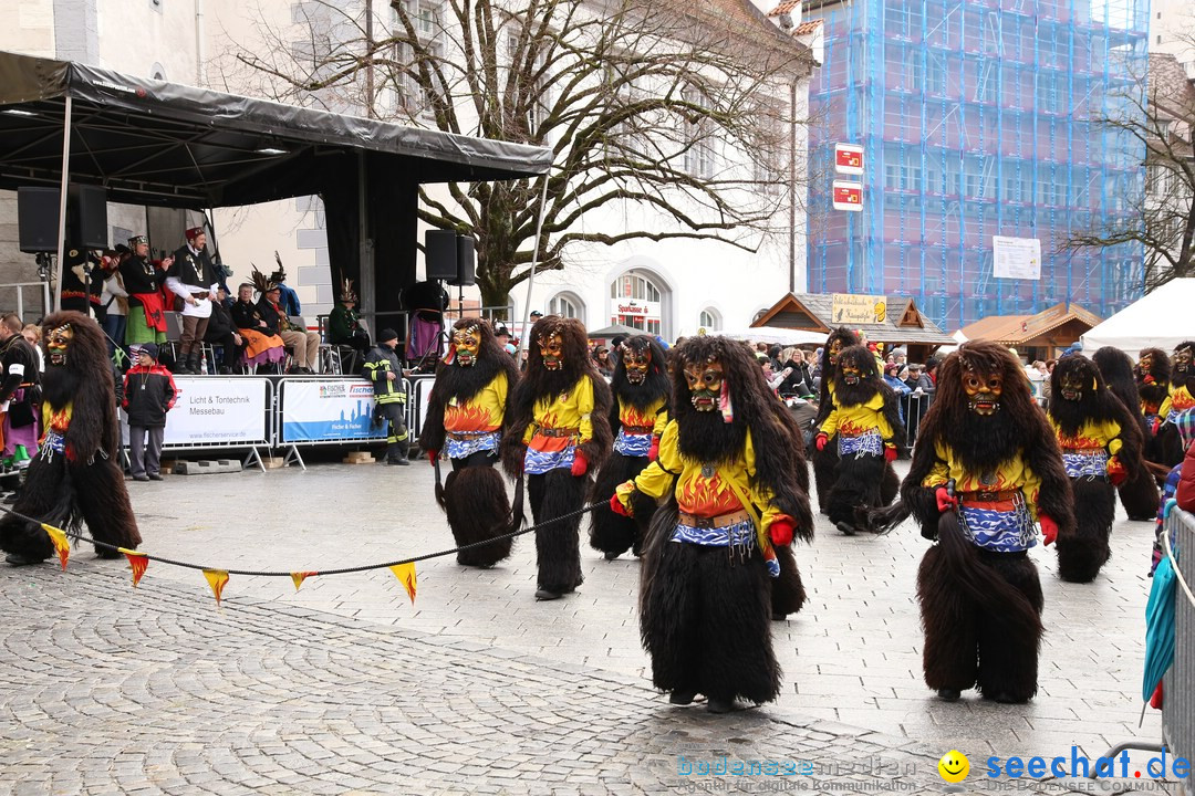 Narrensprung am Rosenmontag - Fasnet: Ravensburg, 24.02.2020