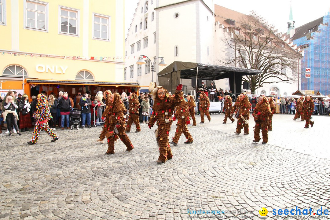 Narrensprung am Rosenmontag - Fasnet: Ravensburg, 24.02.2020