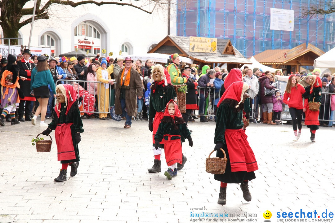 Narrensprung am Rosenmontag - Fasnet: Ravensburg, 24.02.2020