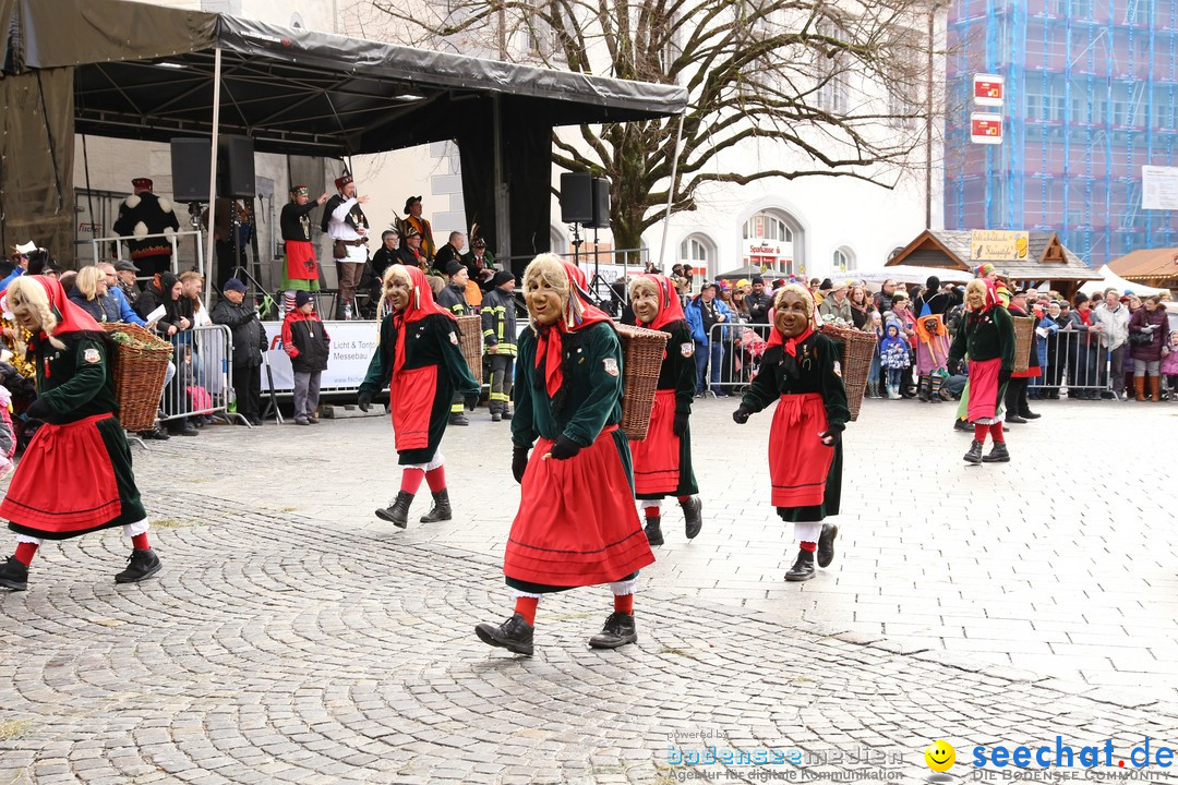 Narrensprung am Rosenmontag - Fasnet: Ravensburg, 24.02.2020