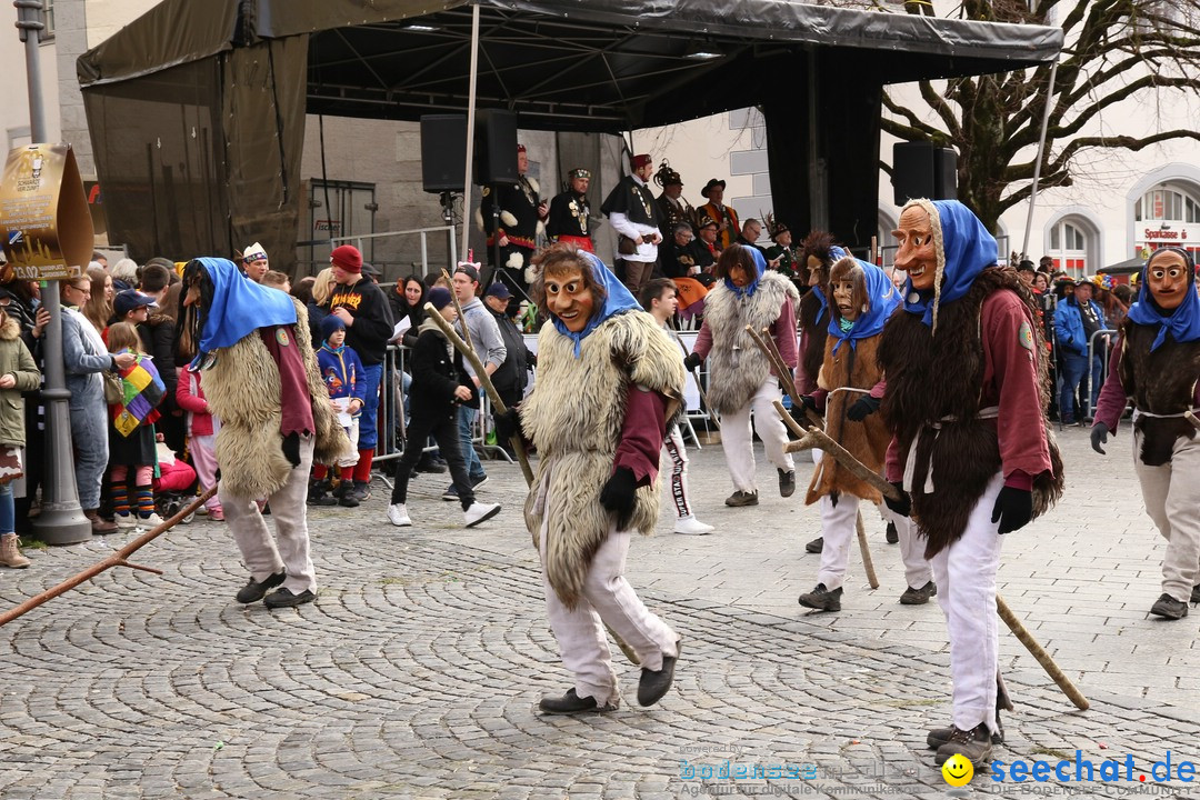 Narrensprung am Rosenmontag - Fasnet: Ravensburg, 24.02.2020