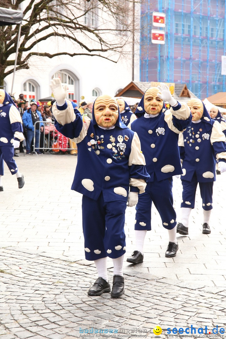 Narrensprung am Rosenmontag - Fasnet: Ravensburg, 24.02.2020