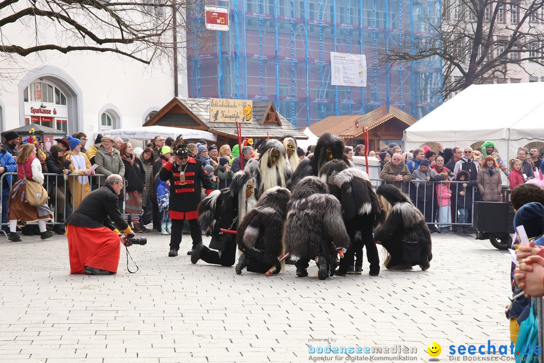 Narrensprung am Rosenmontag - Fasnet: Ravensburg, 24.02.2020