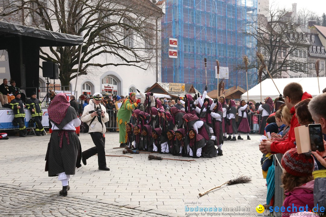 Narrensprung am Rosenmontag - Fasnet: Ravensburg, 24.02.2020