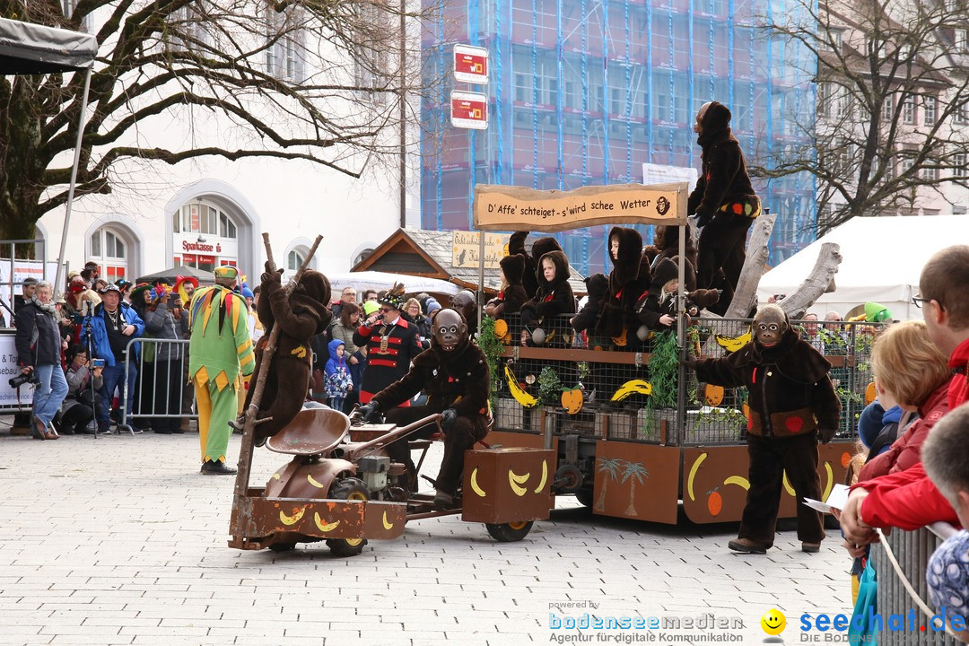 Narrensprung am Rosenmontag - Fasnet: Ravensburg, 24.02.2020