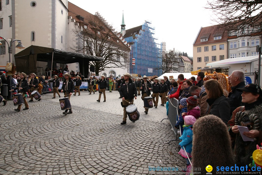 Narrensprung am Rosenmontag - Fasnet: Ravensburg, 24.02.2020