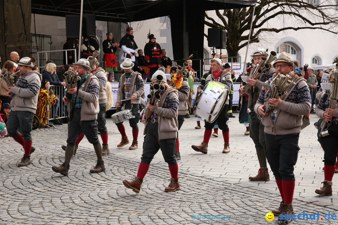 Narrensprung am Rosenmontag - Fasnet: Ravensburg, 24.02.2020