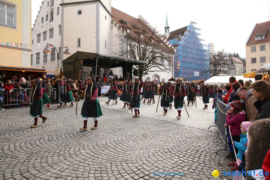 Narrensprung am Rosenmontag - Fasnet: Ravensburg, 24.02.2020