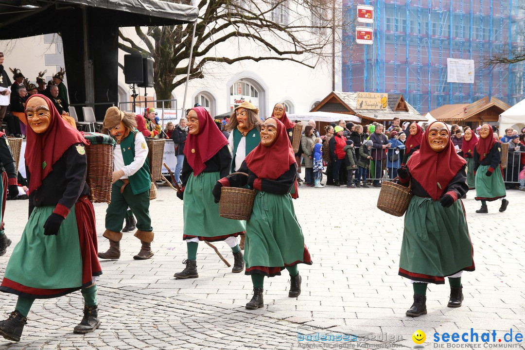 Narrensprung am Rosenmontag - Fasnet: Ravensburg, 24.02.2020