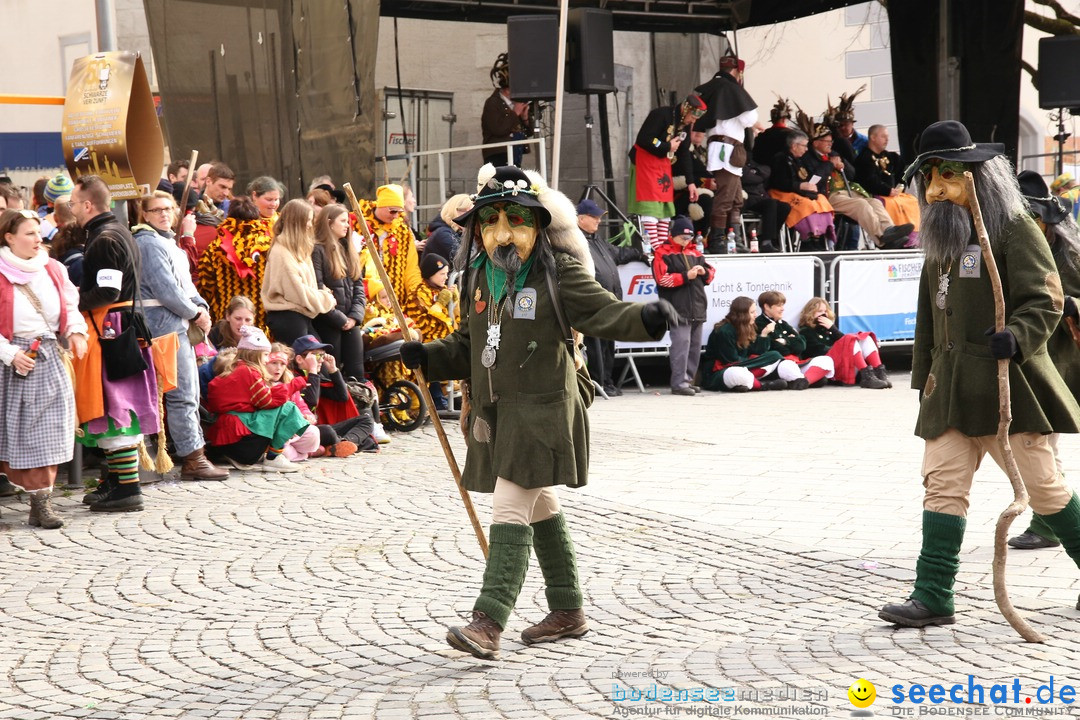 Narrensprung am Rosenmontag - Fasnet: Ravensburg, 24.02.2020