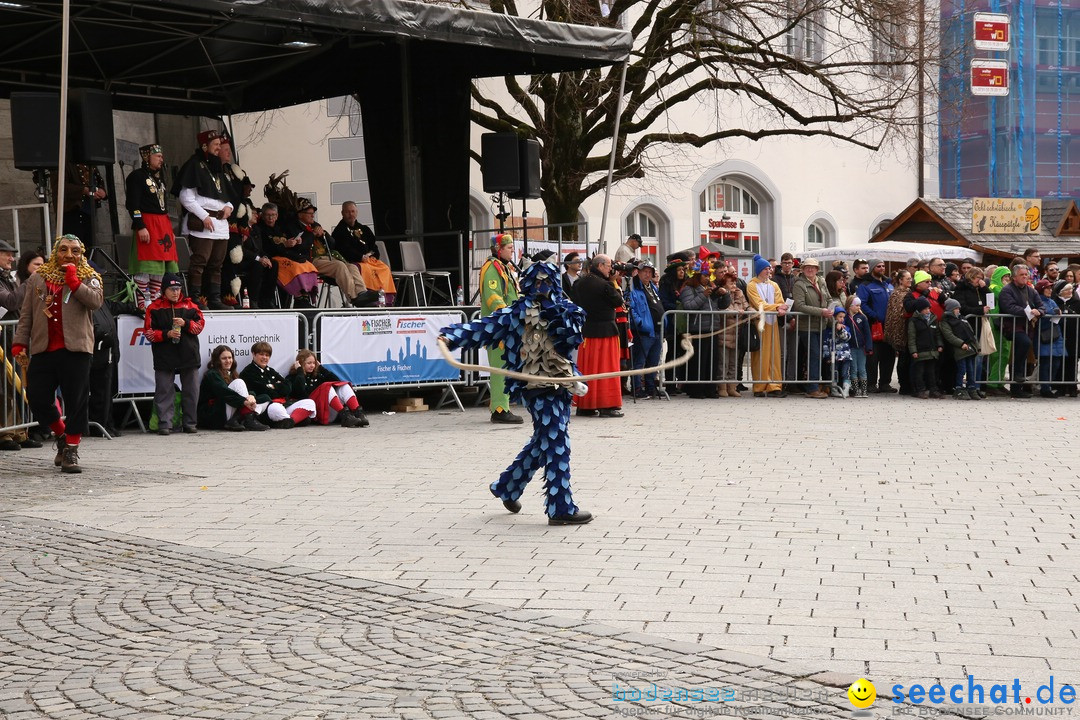 Narrensprung am Rosenmontag - Fasnet: Ravensburg, 24.02.2020